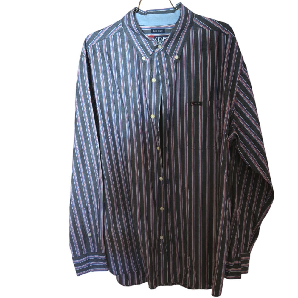 Mens Chaps Long Sleeve button front shirt
